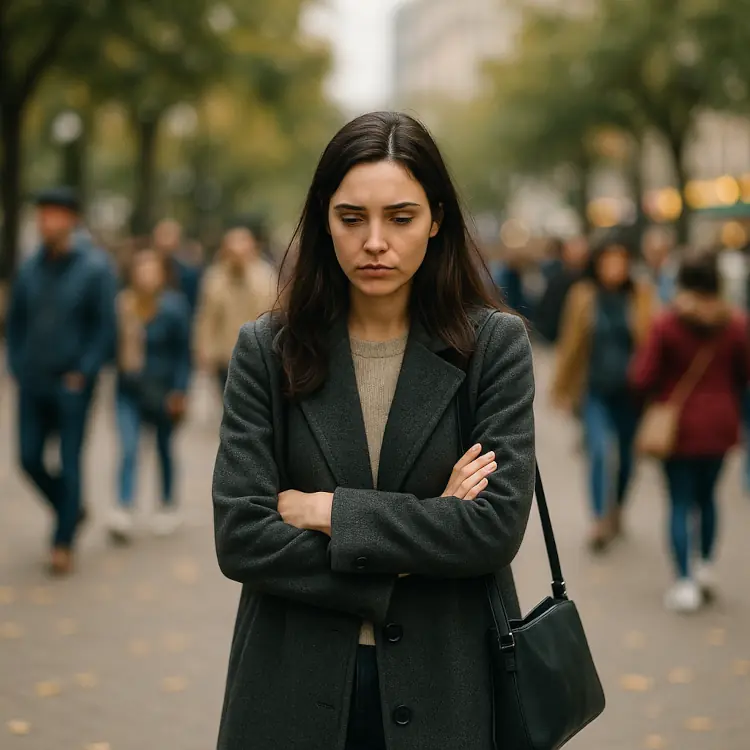 Soledad incluso estando rodeado de gente